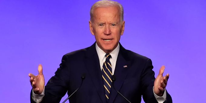 Der ehemalige US-Vizepräsident Joe Biden will Präsident der USA werden. Joe Biden
