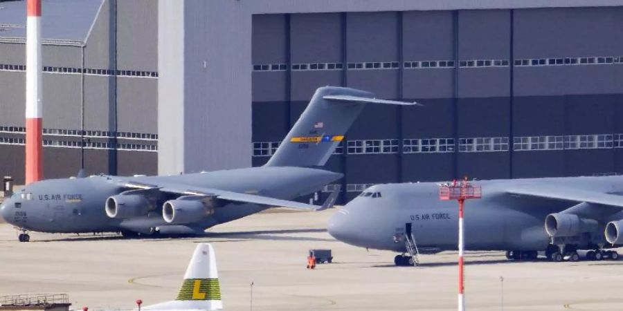 Ramstein gilt als der grösste Stützpunkt der US-Air Force ausserhalb der USA. Foto: Ronald Wittek/Archiv