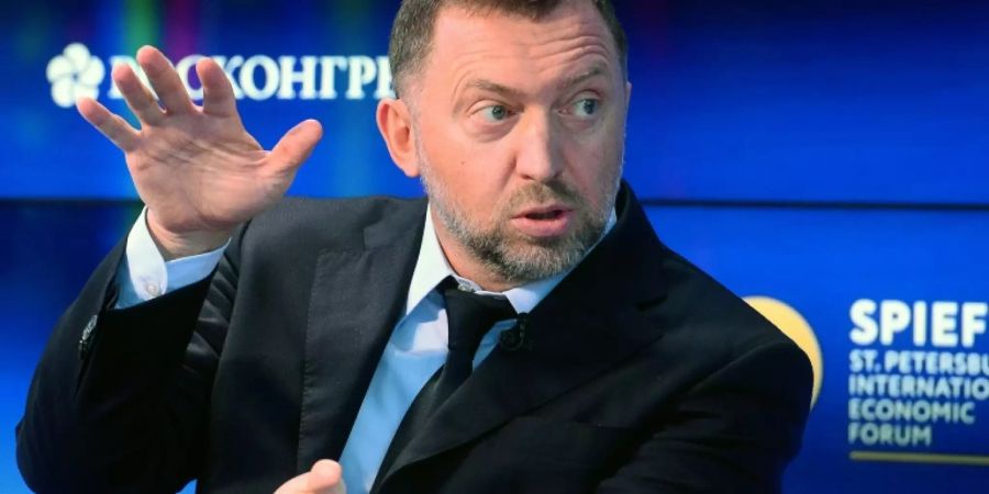 Der Oligarch Oleg Deripaska aus Russland gilt als enger Vertrauter von Wladimir Putin.