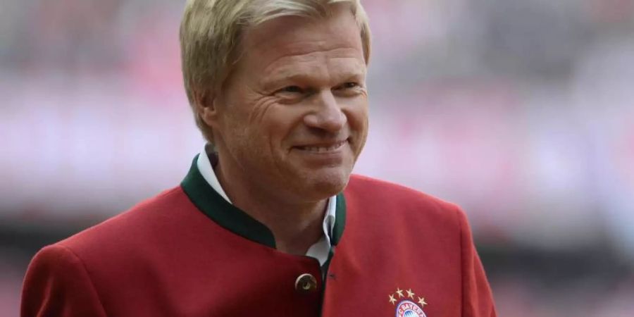 Wunschkandidat von Uli Hoeness als kommender Vorstandsvorsitzender: Der ehemalige Bayernprofi Oliver Kahn. Foto: Andreas Gebert/dpa