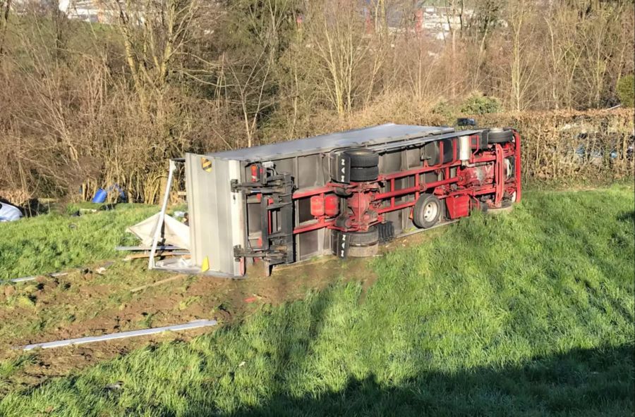 Unfall bei Dierikon (LU)