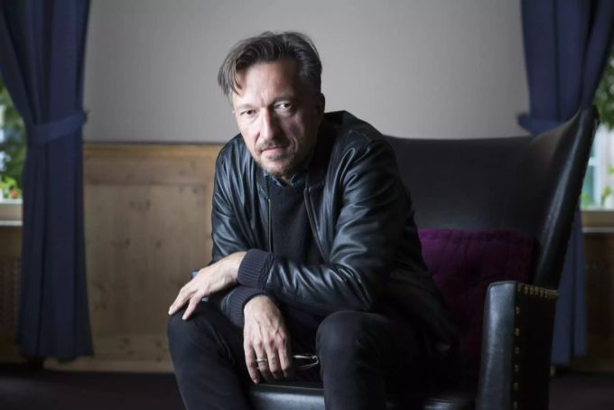 Lukas Bärfuss posiert am 22. Internationalen Literaturfestival Leukerbad am 01.07.17, in Leukerbad VS. Lukas Bärfuss