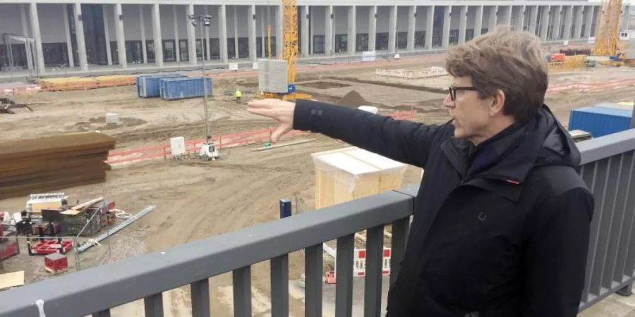 Engelbert Lütke Daldrup, Vorsitzender der Geschäftsführung der Flughafen Berlin Brandenburg. Foto: Burkhard Fraune