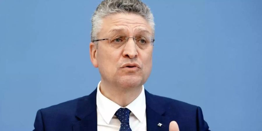 «Wir müssen weiter alles dafür tun, um die Fallzahlen zu senken»: RKI-Chef Lothar Wieler. Foto: Kay Nietfeld/dpa