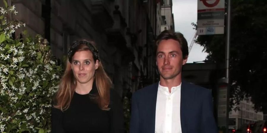 Prinzessin Beatrice und Edoardo Mapelli Mozzi.