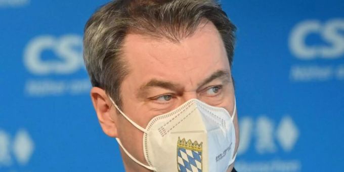 «Mein Wort, das ich gegeben habe, gilt»: CSU-Chef Markus Söder akzeptiert das Votum des CDU-Vorstands für Armin Laschet als Kanzlerkandidaten. Foto: Peter Kneffel/dpa-Pool/dpa «Mein Wort, das ich gegeben habe, gilt»: CSU-Chef Markus Söder akzeptiert das Votum des CDU-Vorstands für Armin Laschet als Kanzlerkandidaten. Foto: Peter Kneffel/dpa-Pool/dpa