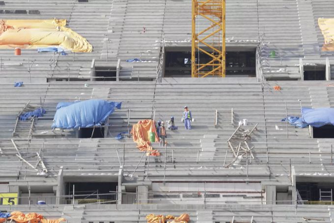 Die Arbeiten vor der Fussball-Weltmeisterschaft 2022 in Katar sind gefährlich. Fussball-Weltmeisterschaft 2022
