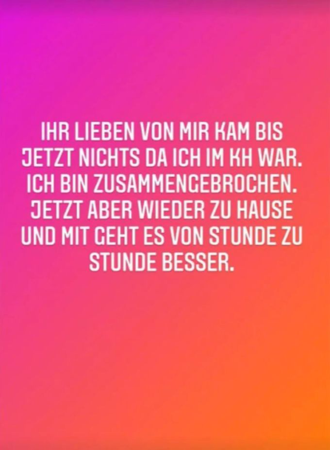 Sara Kulka ist mittlerweile wieder zu Hause. sara