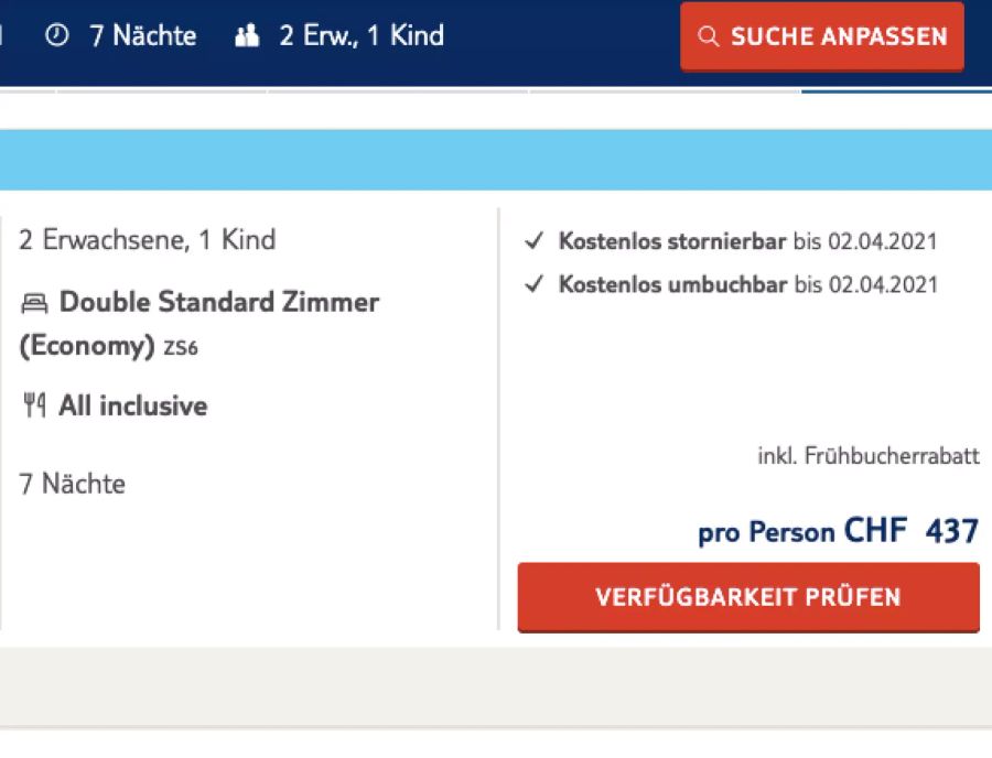 Bei Tui gibt's die Familien-Reise in die Türkei Ende April ab 430 Franken.