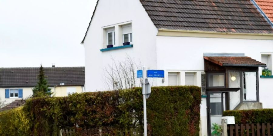 Das Haus in der Gemeinde Folschviller südwestlich von Saarbrücken