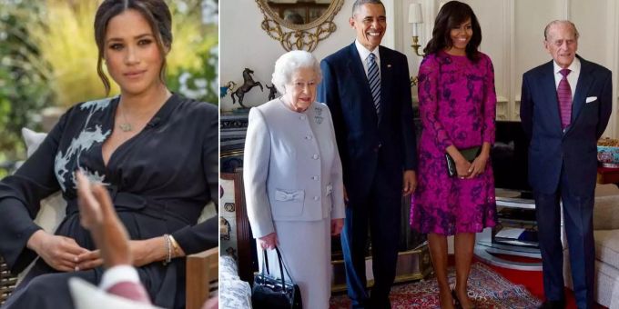 Philip-Tribut - Zweifeln die Obamas hier Meghans Vorwürfe an?