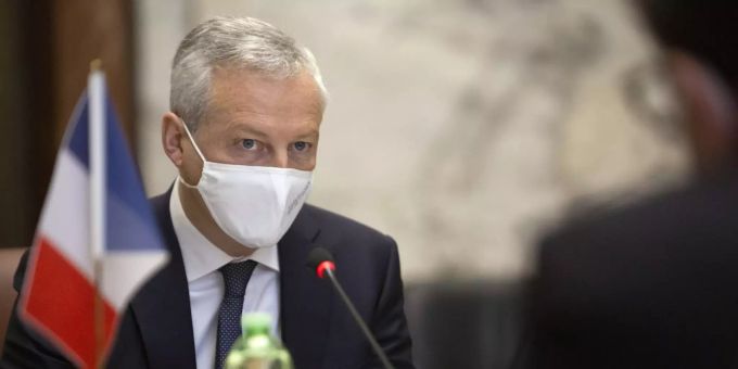 Frankreichs Wirtschaftsminister Bruno Le Maire. Bruno Le Maire