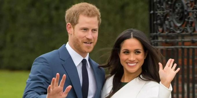 Prinz Harry und Herzogin Meghan ziehen sich zurück. meghan markle