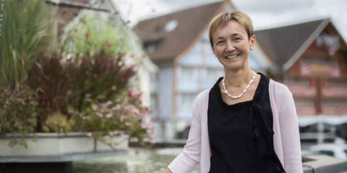 Monika Rüegg Bless ist wiedergewählt worden. Urnengang