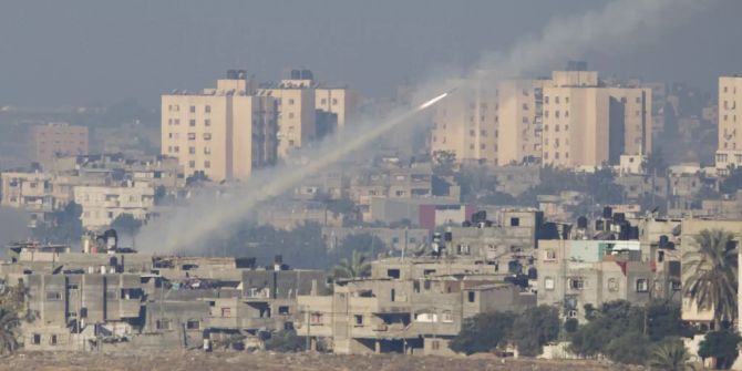 Gazastreifen Rakete Israel Abschuss