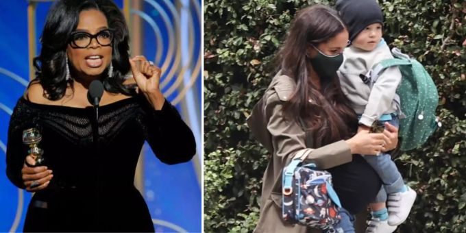 «Starke Frau» - Macht Meghan ausgerechnet Oprah zum Gotti ihres Babys?