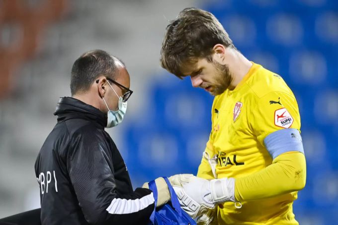Vaduz-Goalie und Kapitän Benjamin Büchel stand gestern bei der Nationalmannschaft von Liechtenstein im Tor. Er musste eine knappe 0:1 Pleite gegen Armenien hinnehmen. (Archvibild) FC Vaduz