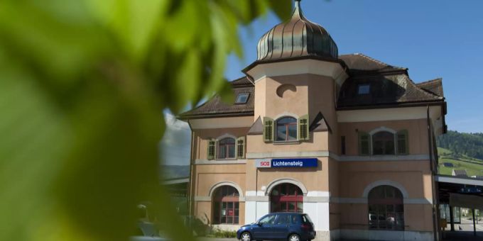 Bahnhof in Lichtensteig