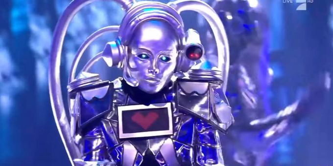 Überrascht! - «The Masked Singer»: Der Roboter liess seine Maske fallen