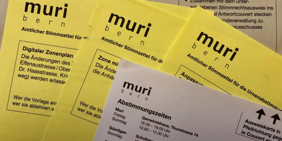 Abstimmung Muri-Gümligen