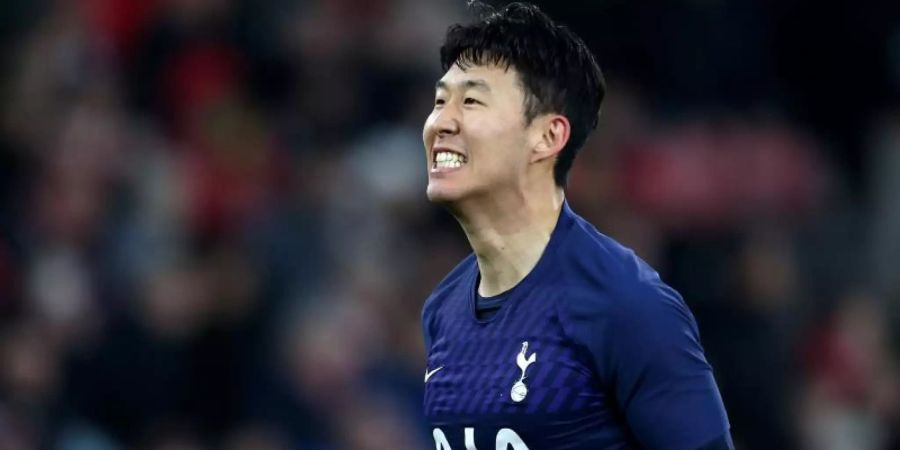 Heung-Min Son hatte die Spurs in Führung geschossen. Foto: Steven Paston/PA Wire/dpa