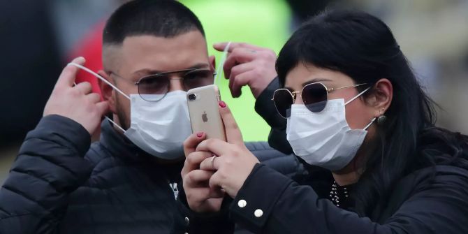 coronavirus mobiltelefon