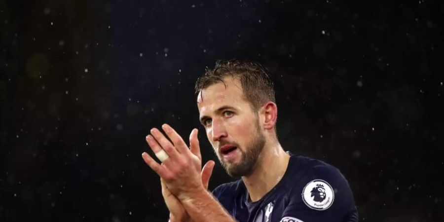 Liebäugelt mit einem Wechsel: Tottenham-Star Harry Kane. Foto: Tim Goode/PA Wire/dpa