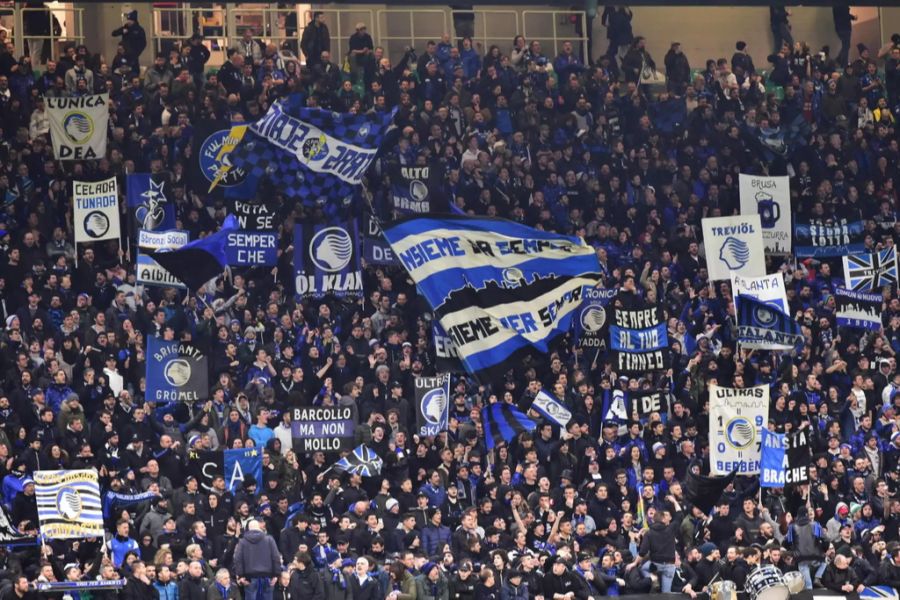 44'000 Fans waren beim Spiel zwischen Atalanta und Valencia im Stadion.