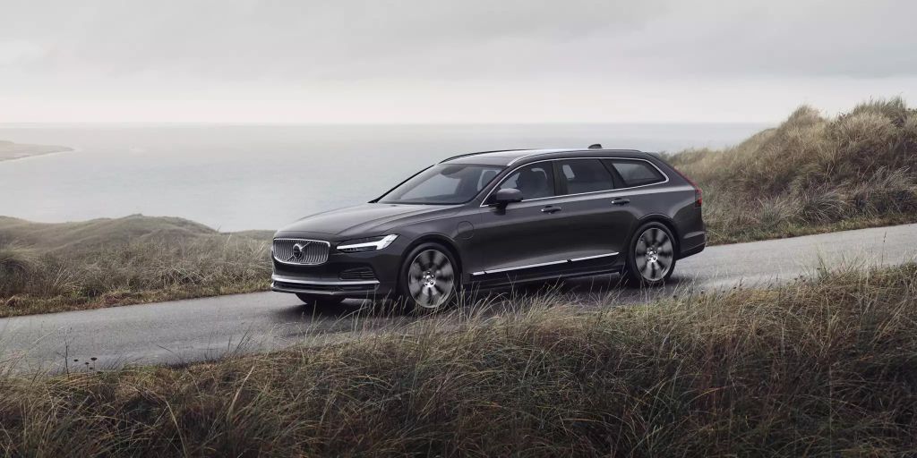 volvo v90 mit 48v mildhybrid durch die hintertür