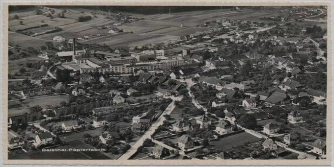 Die Gemeinde Balsthal um 1920. Balsthal Gemeinde Thal-Gäu