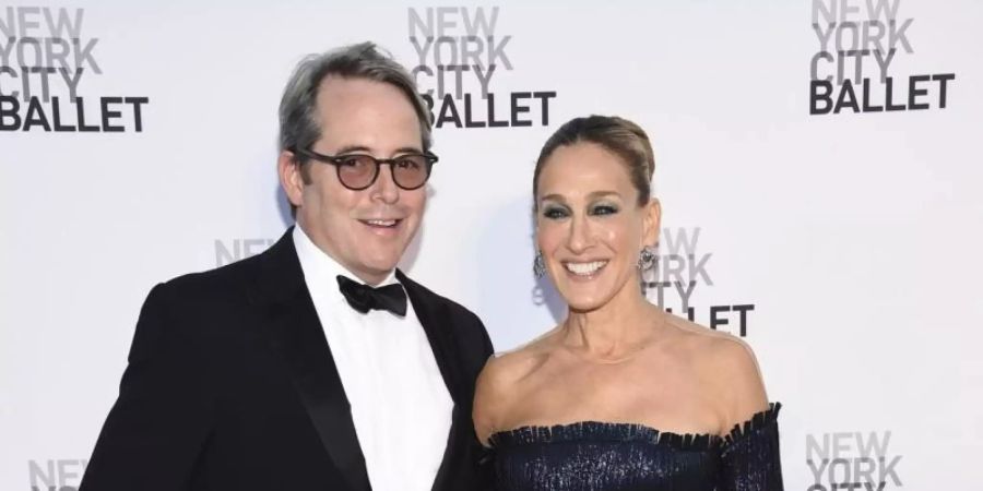 Seit mehr als 20 Jahren sind Sarah Jessica Parker und Matthew Broderick verheiratet. Als Paar stehen sie bald auch gemeinsam auf der Bühne. Foto: Evan Agostini/Invision/dpa