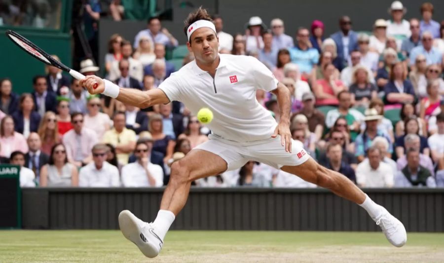 Rekord-Sieger in Wimbledon mit acht Titel: Roger Federer.