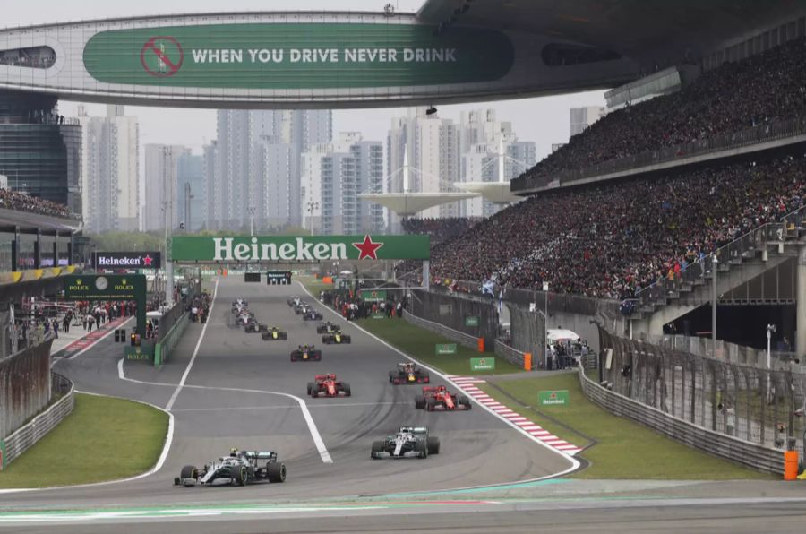 Die einzige Grade-1-Rennstrecke in China ist der Shanghai International Circuit.