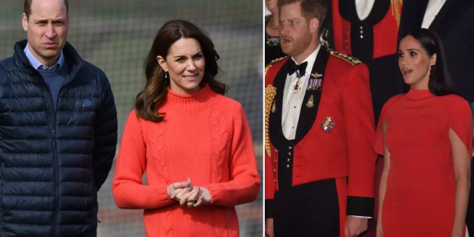Werden William und Kate von Meghan (hier bei einem ihrer letzten Royal-Auftritte am 7. März) ferngehalten? meghan markle