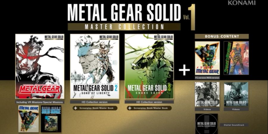 Metal Gear Solid: Master Collection Vol.1