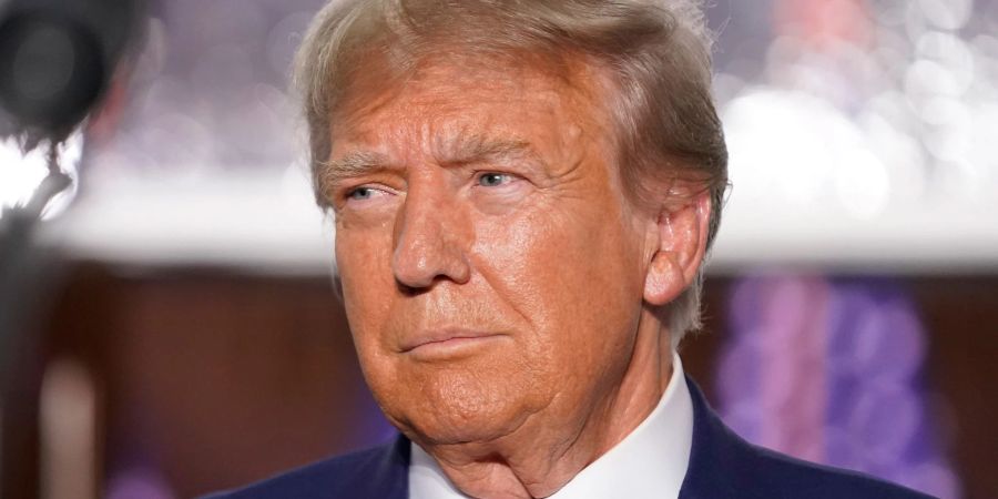 Ex-Präsident Donald Trump tritt 2024 wieder an - trotz zahlreicher Anklagen gegen ihn.