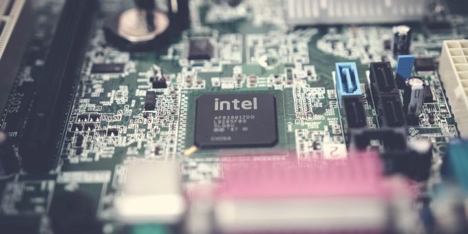 Ein Prozessor von Intel. Prozessor