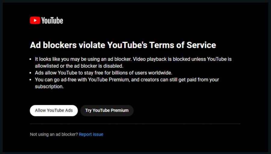 YouTube Adblocker