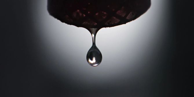 Wassermangel