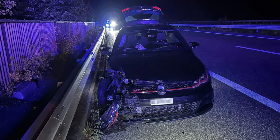 Selbstunfall auf A1