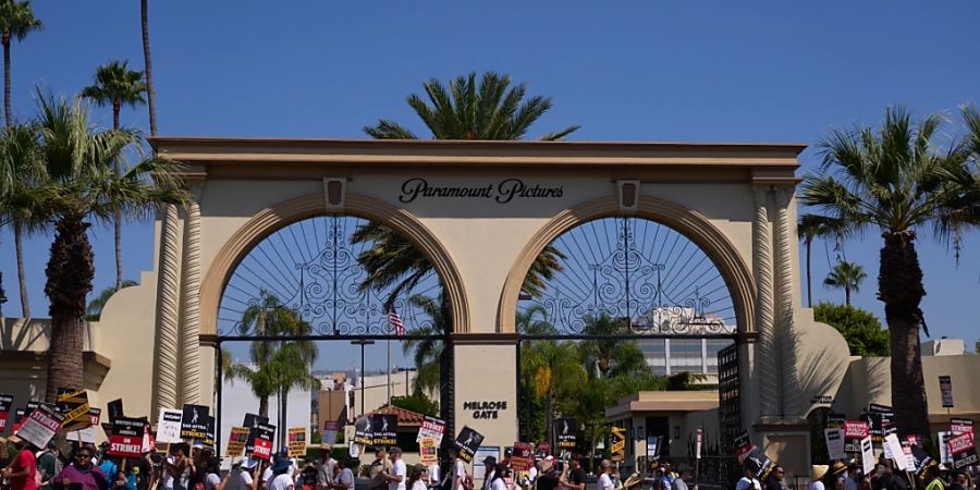 Anzeichen für ein baldiges Streikende in Hollywood gibt es nicht. (Archivbild)