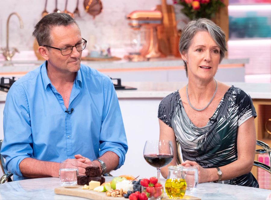 Ein Bild aus alten Zeiten: Michael Mosley und seine Frau Clare.