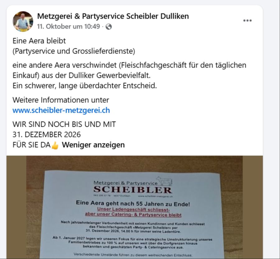 Metzgerei Scheibler