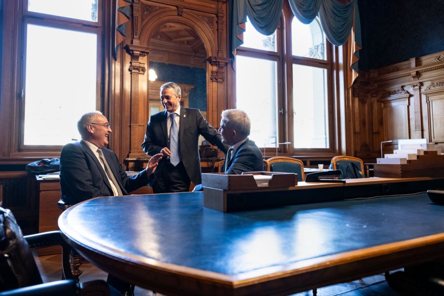 Parmelin Cassis Jans Bilaterale