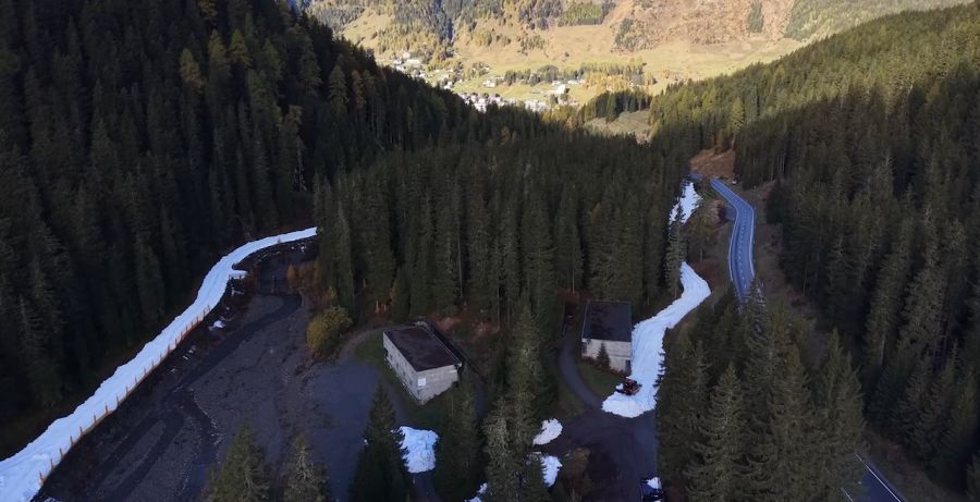Dank Snowfarming kann am heutigen Freitag eine Langlaufloipe in Davos eröffnen.