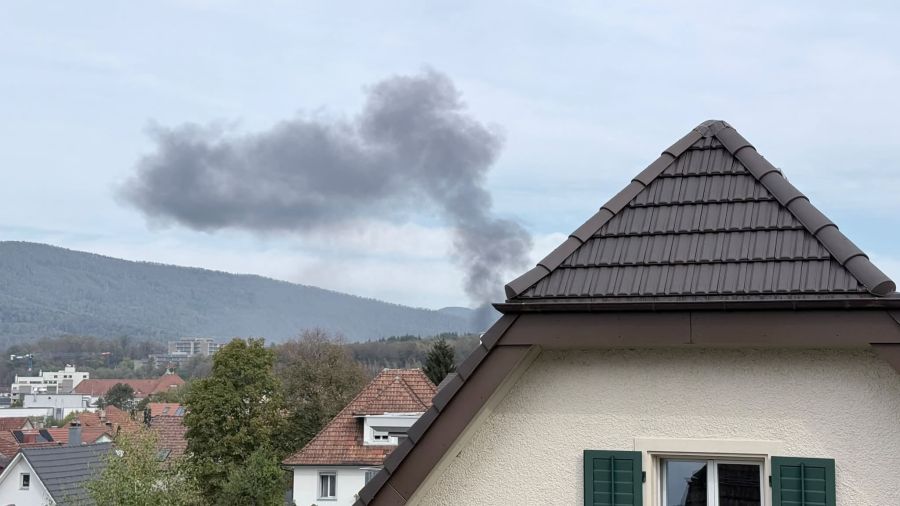 Der Brand ereignete sich im Oltner Industriegebiet.