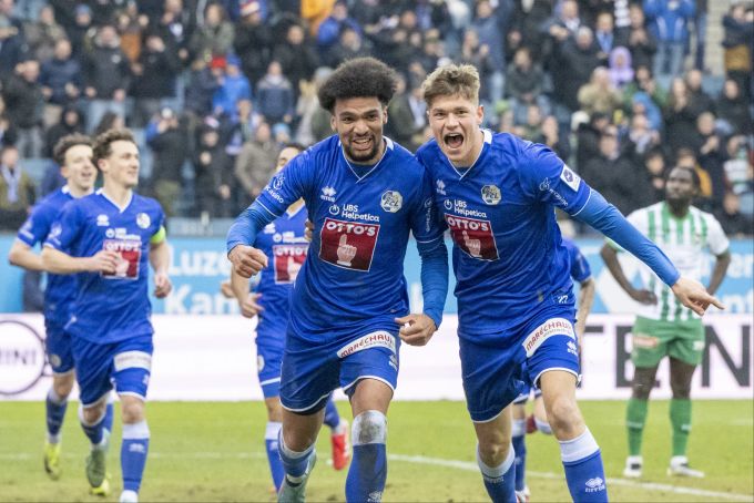 Tyron Owusu (links) steht dem FC Luzern mehrere Wochen nicht zur Verfügung. FC Luzern