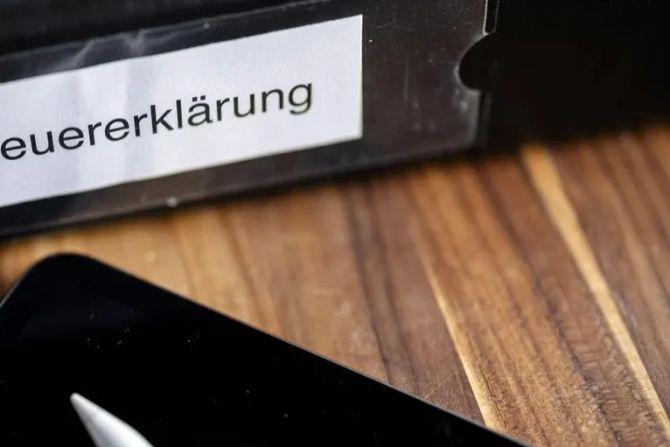 Steuern Steuererklärung Ordner