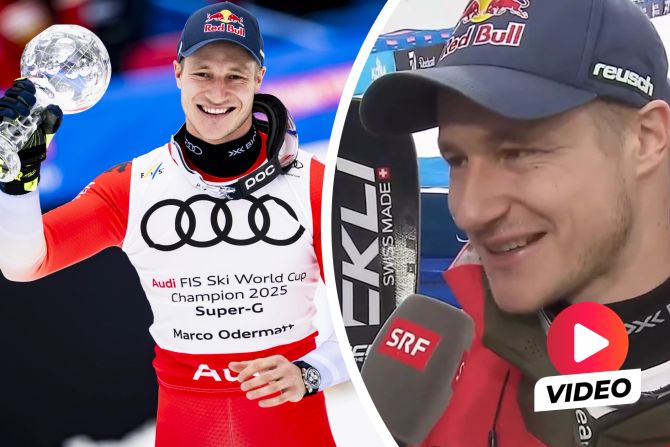 Marco Odermatt Super-G Kristallkugel