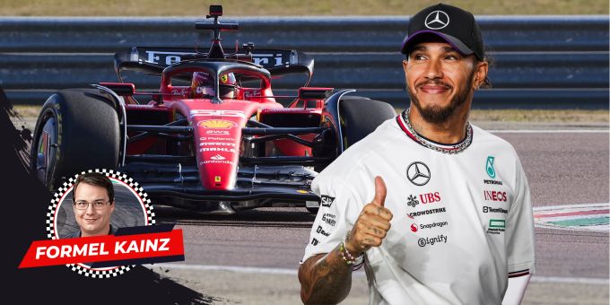 In zwei Wochen! - So soll das Ferrari-Debüt von Lewis Hamilton ablaufen